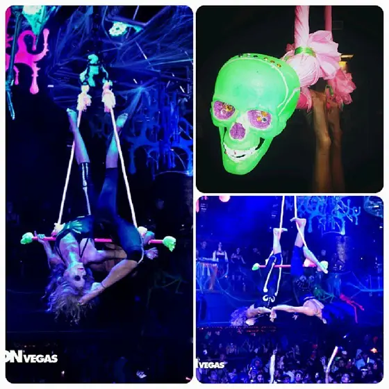 Aerial show collage